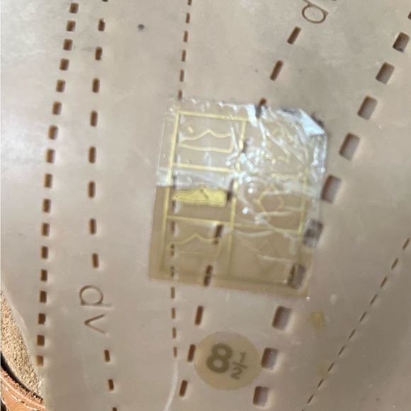 Dolce Vita Size 8 1/2 Leather Cognac Booties - Picture 12 of 16